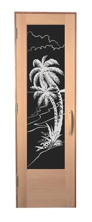 Palm Positive Door