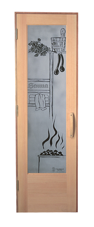 Sauna Scene Negative Door