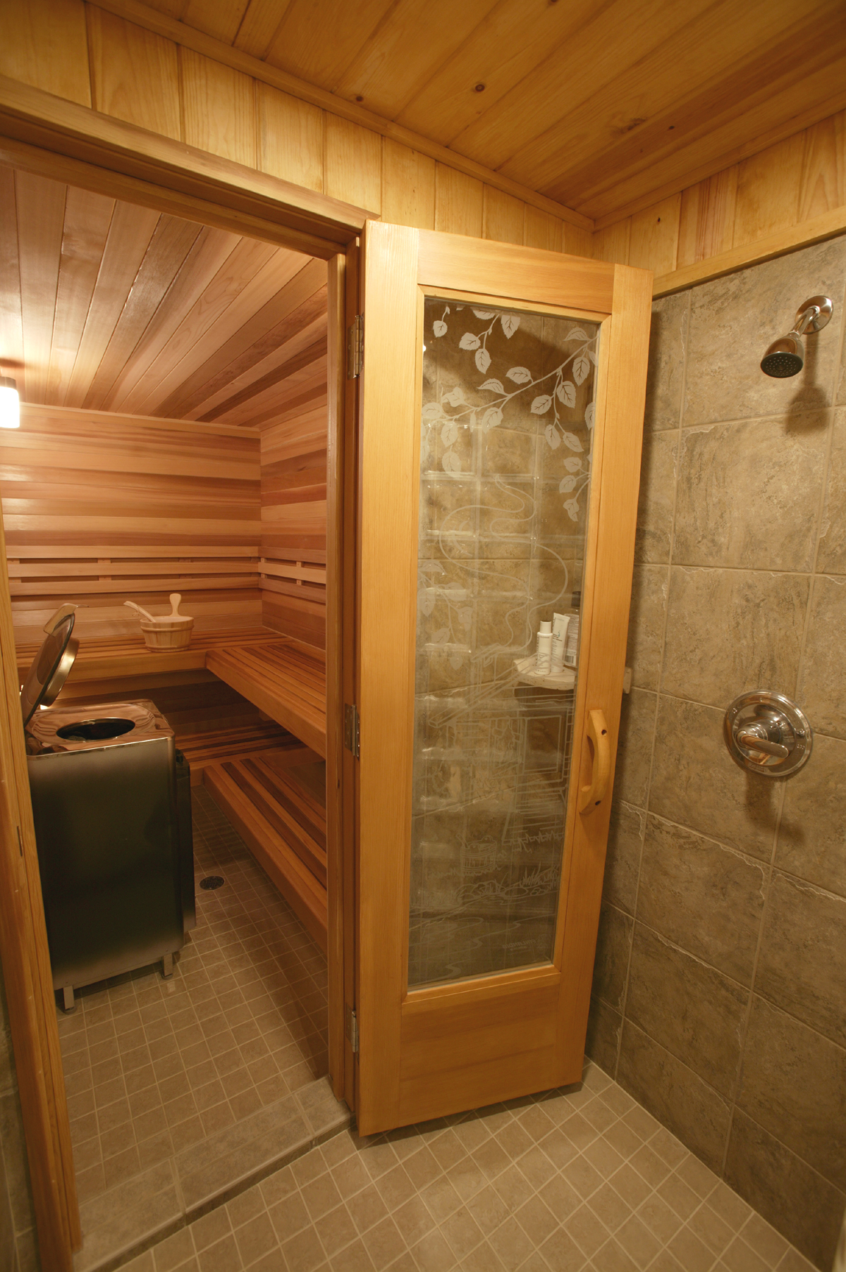 Sauna Shower