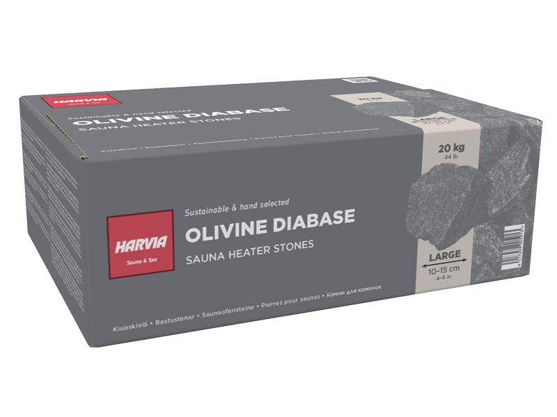 3100: Harvia peridotite olivine Stones